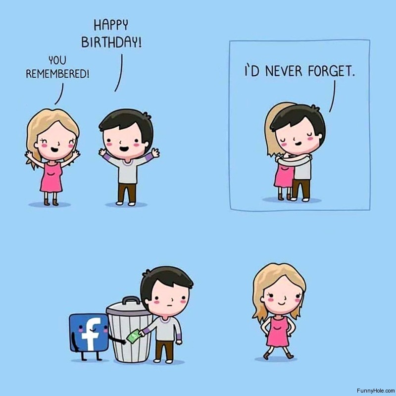 Facebook birthday