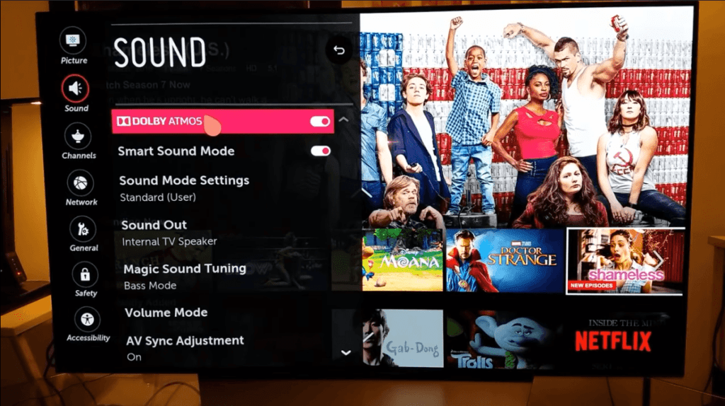 Sonido LG OLED65E9