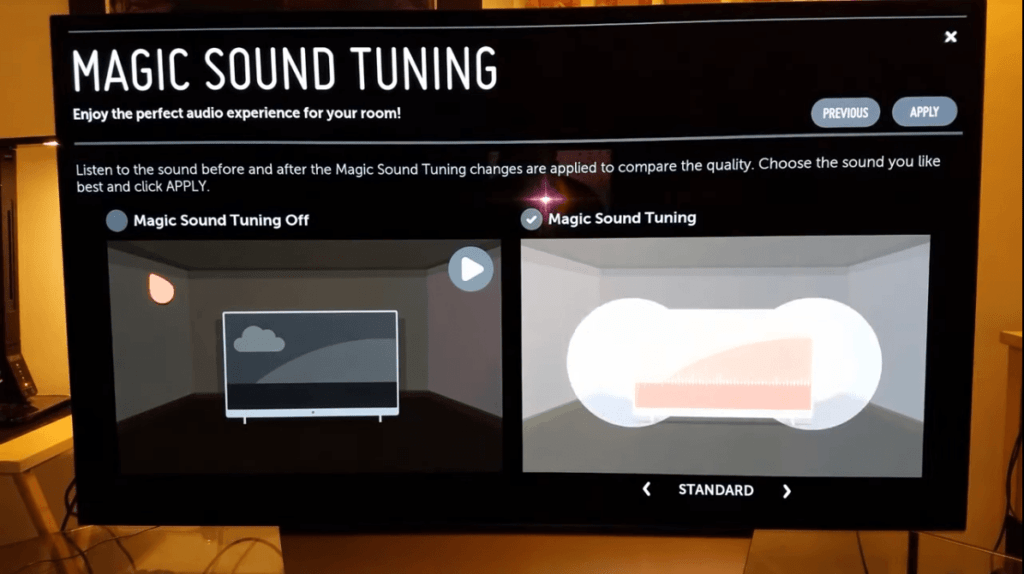 Magic Sound LG OLED65E9