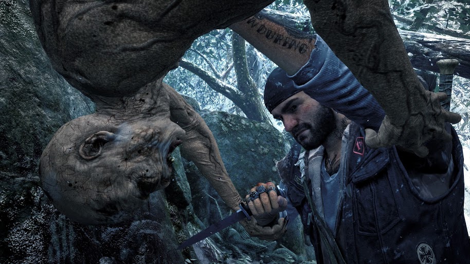 Deacon luchando contra un "freaker"