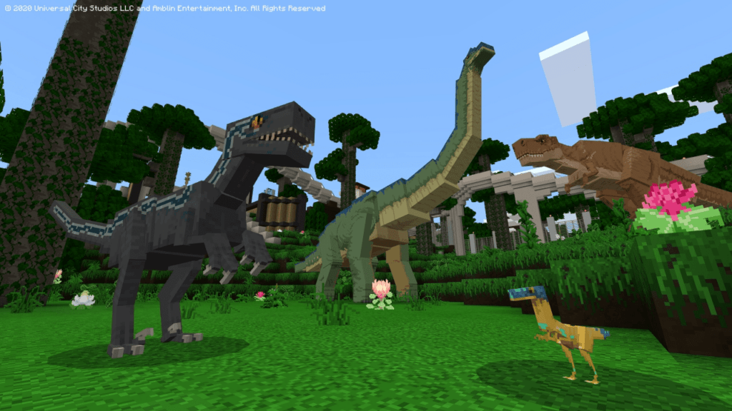 Minecraft Jurassic World