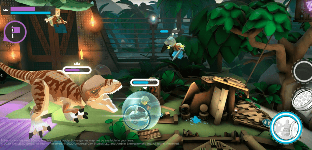 jurassic World llega a LEGO Brawls