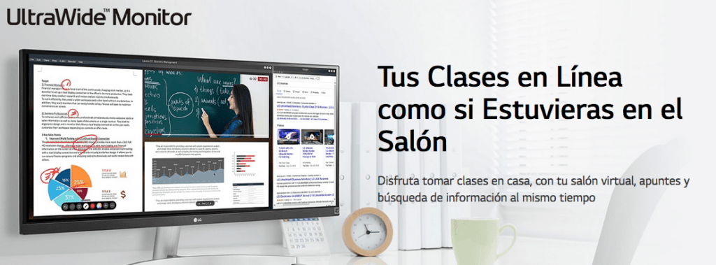 El monitor UltraWide de LG 