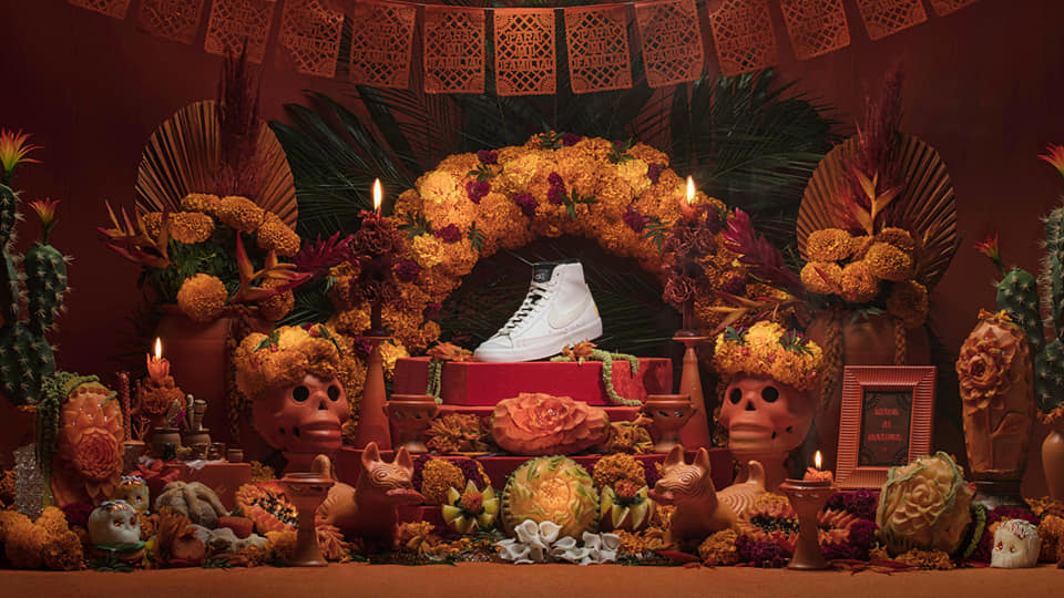 Nike lanza su nueva colección de tenis inspirada en el Día de muertos