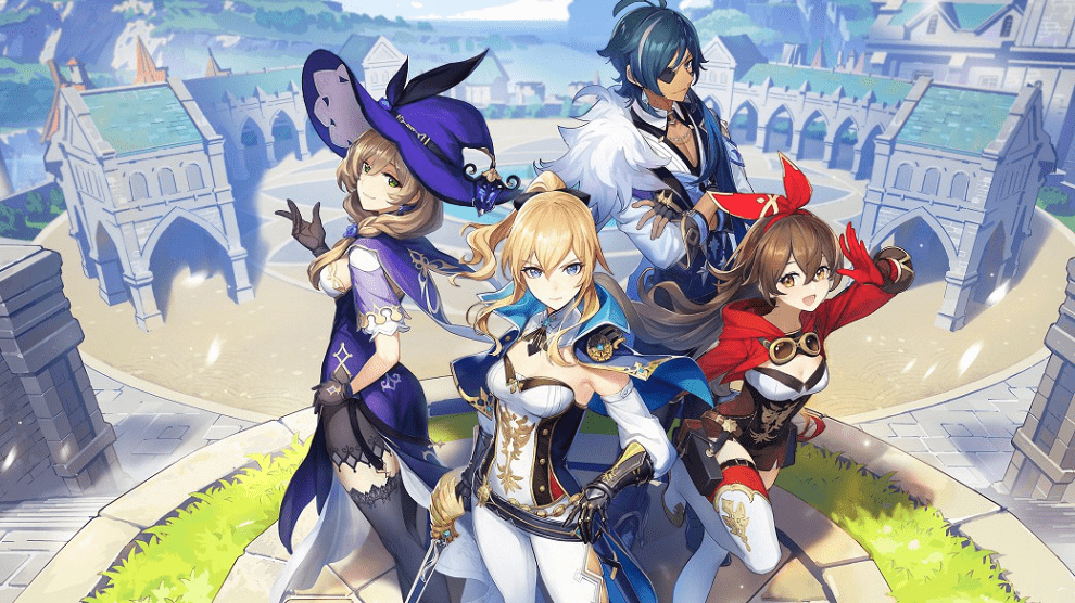 Genshin Impact disponible PlayStation 4, PC, Android e iOS.