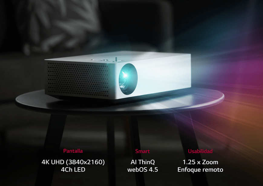 lg proyectores