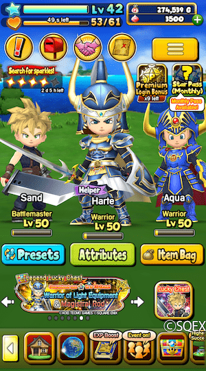 Consigue regalos increíbles en la colaboración de Dissidia Final Fantasy Opera Omnia y Dragon Quest Of The Stars