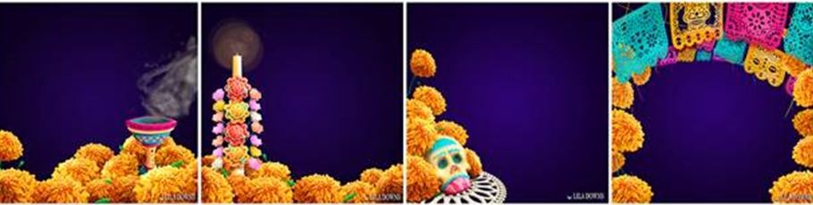 Facebook Día de Muertos funciones
