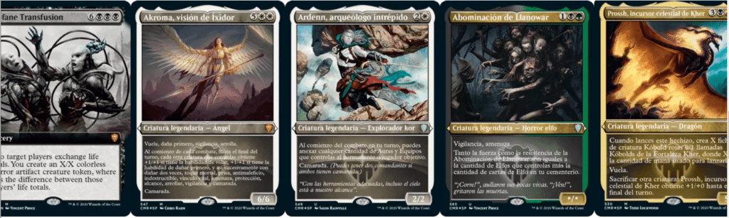 Leyendas de Commander