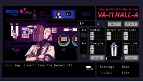 VA-11 Hall-A: Cyberpunk Bartender Action