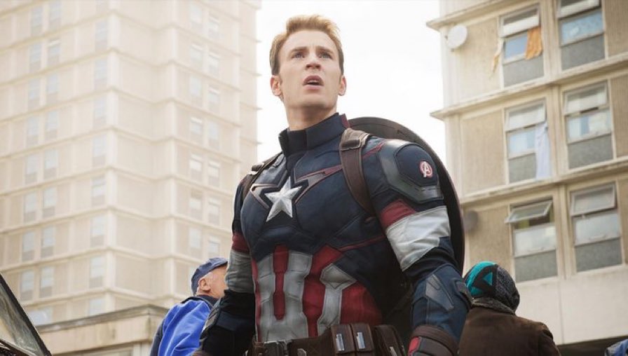 Steve Rogers como Capitán América