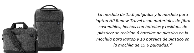 mochilade 15.6 pulgadas y la mochila para laptop HP Renew Travel 