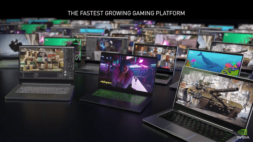 #CES2021 los GPUs de Nvdia RTX3060, RTX3070 y RTX3080 llegan a laptops