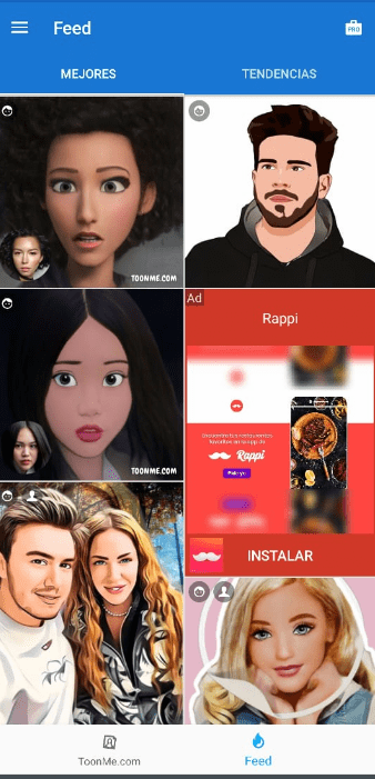 ToonMe app