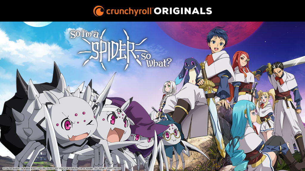 Crunchyroll so im a spider so what?
