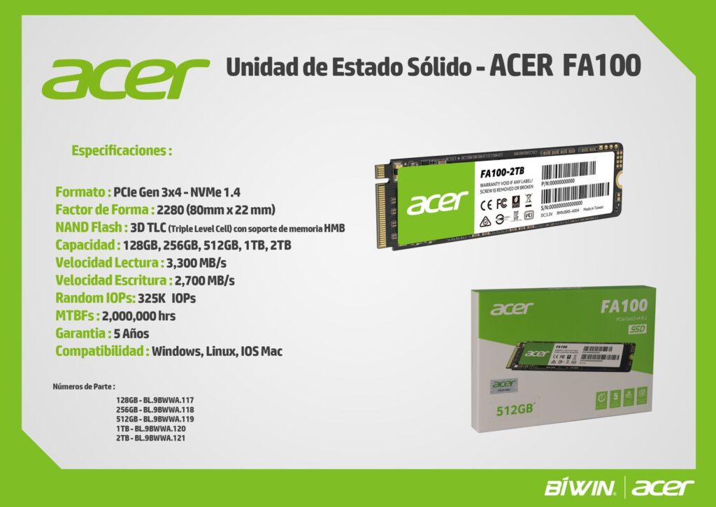 dds acer
