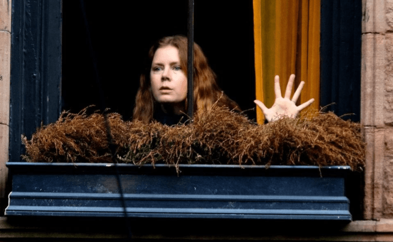 La mujer en la ventana