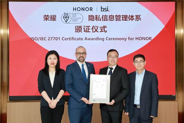 HONOR consigue certificación 1