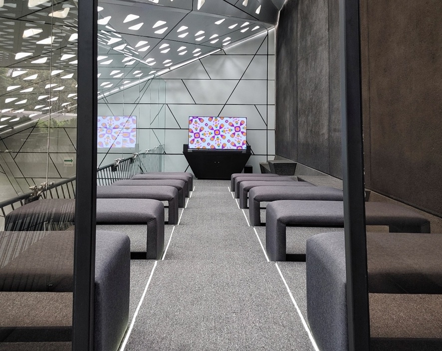 sala de cine OLED
