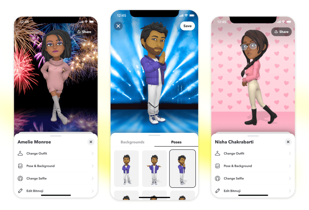 bitmoji 3d