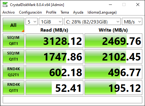 Acer FA100
western digital wd blue sn550