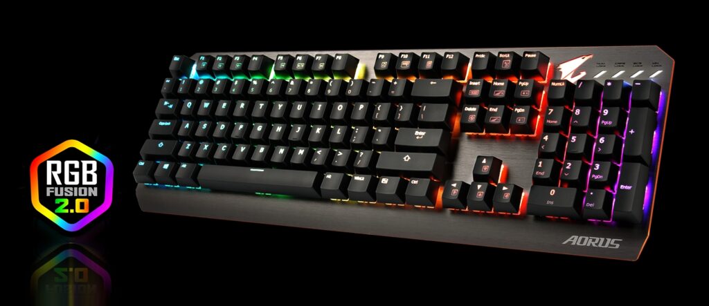 mejores teclados gamer Aurus k7