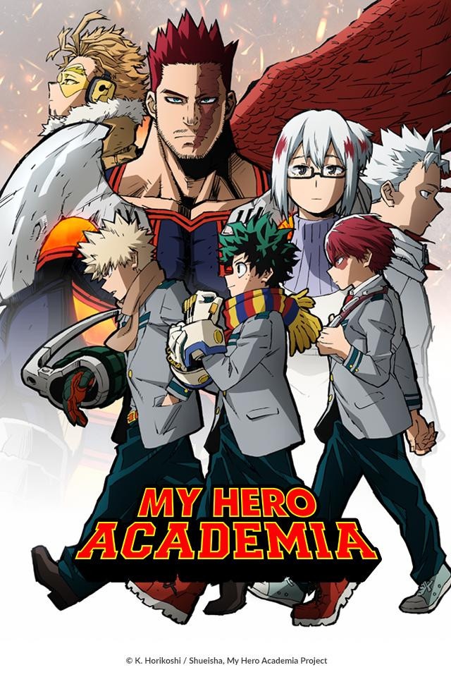 My hero academia juegos olímpicos poster 