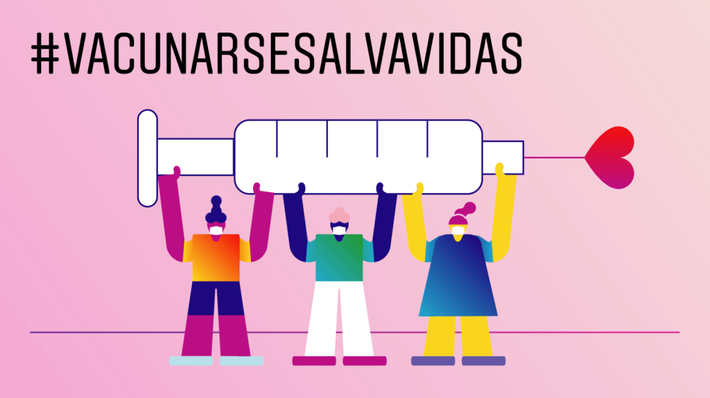 Vacunarse Salva vidas facebook