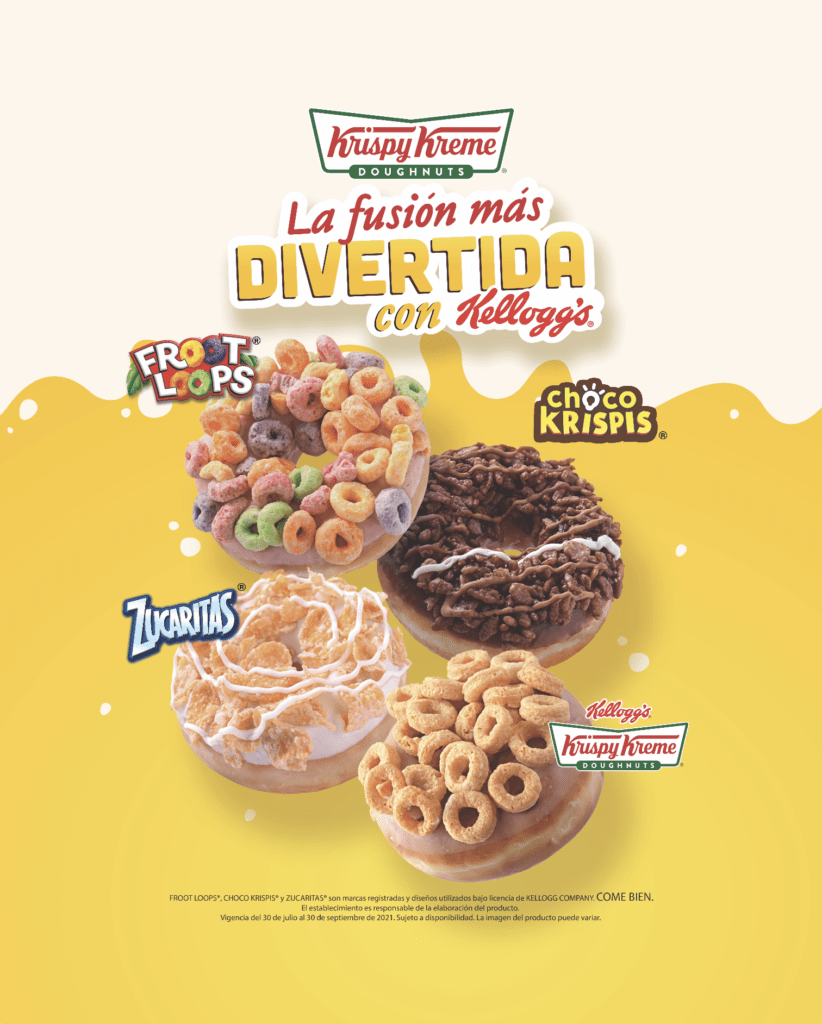 Krispy Kreme y Kellogg's