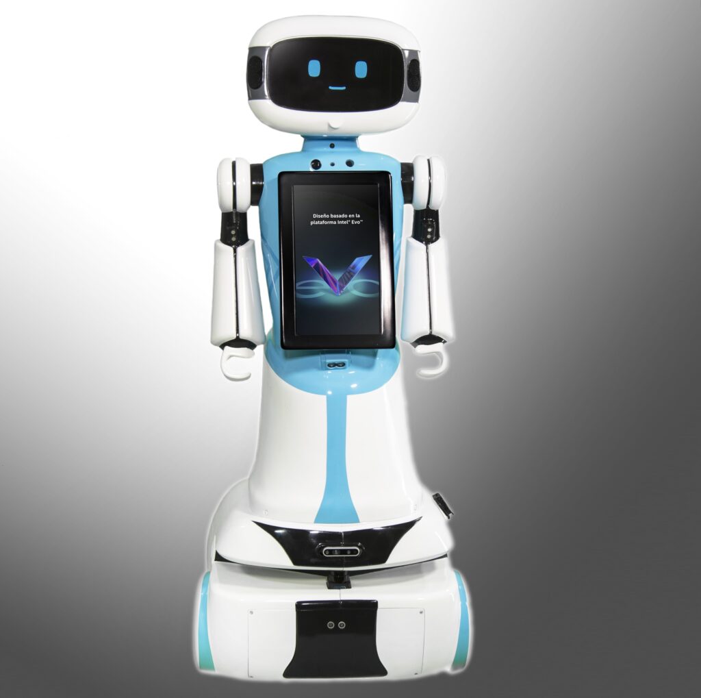 robot autónomo intel