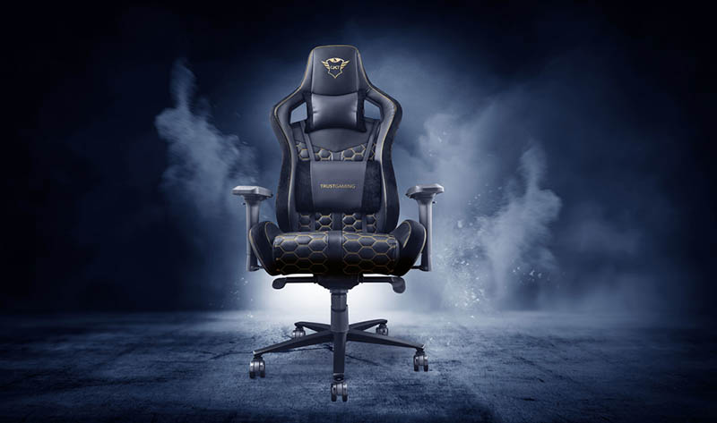 sillas gamer trust gxt 712 resto pro