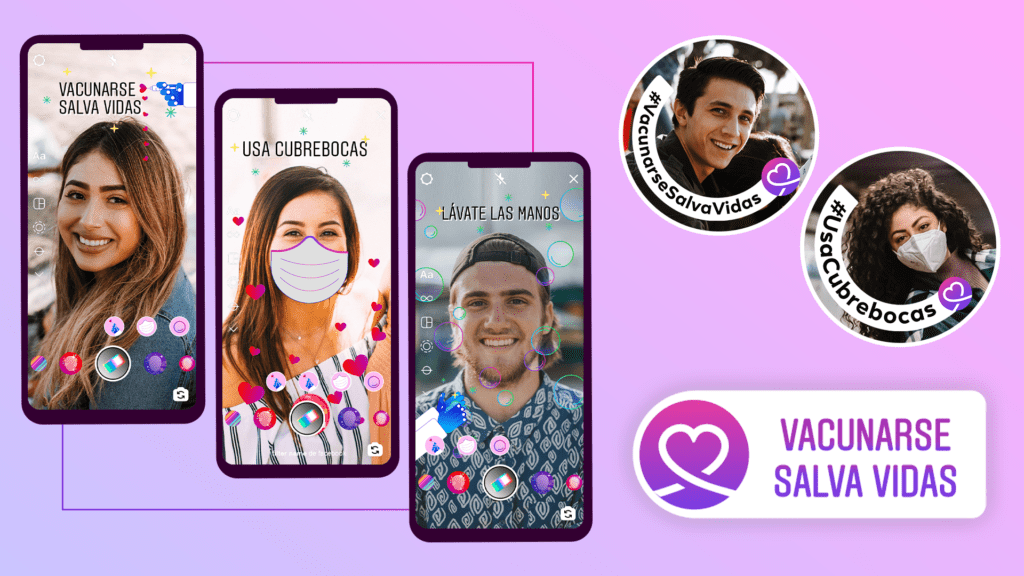 campaña Vacunarse Salva vidas facebook