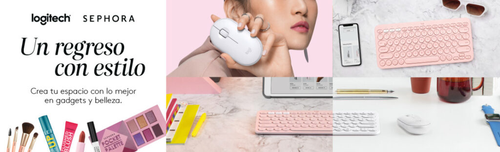 Logitech y Sephora