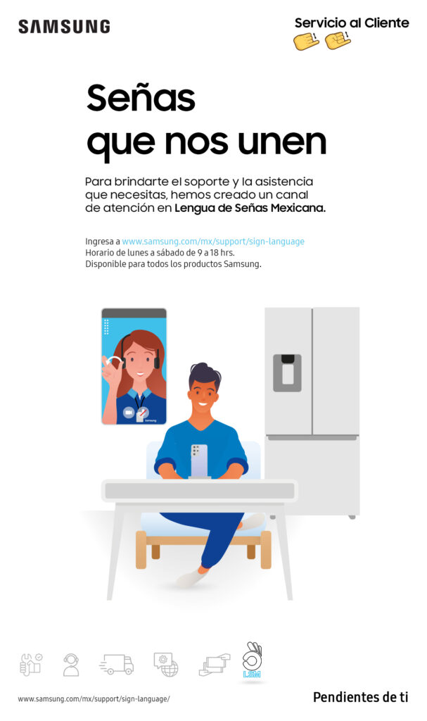 Samsung lengua de señas que nos unen