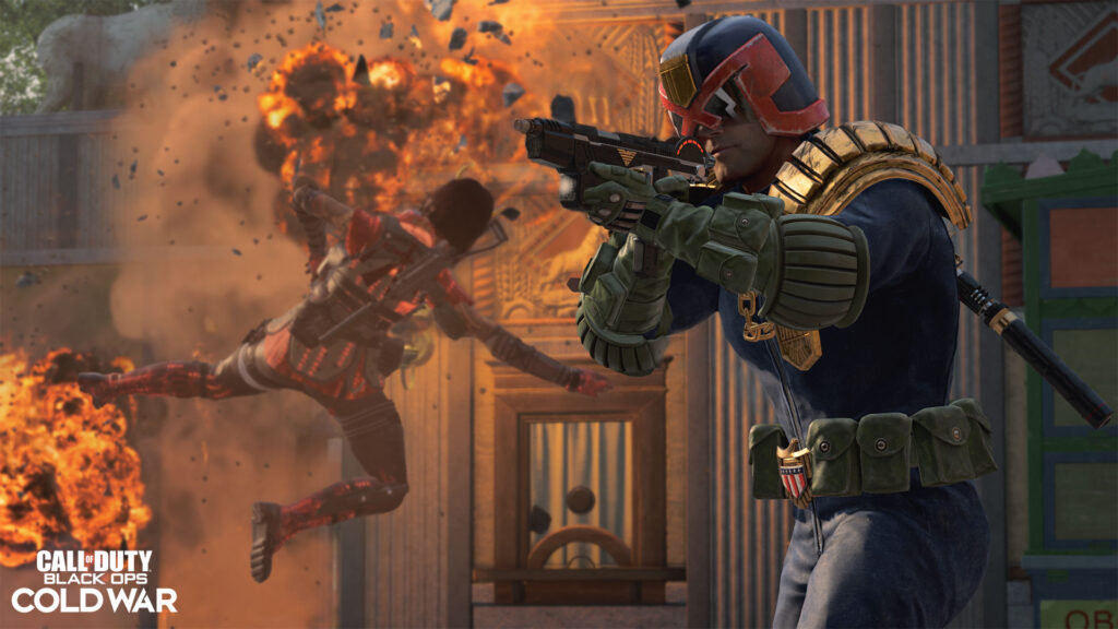 Judge Dredd call of duty
