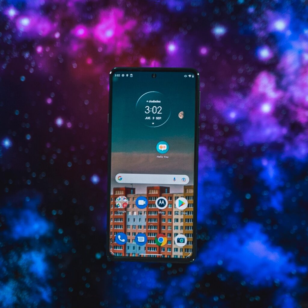 Motorola EDGE 20 -  Vista frontal