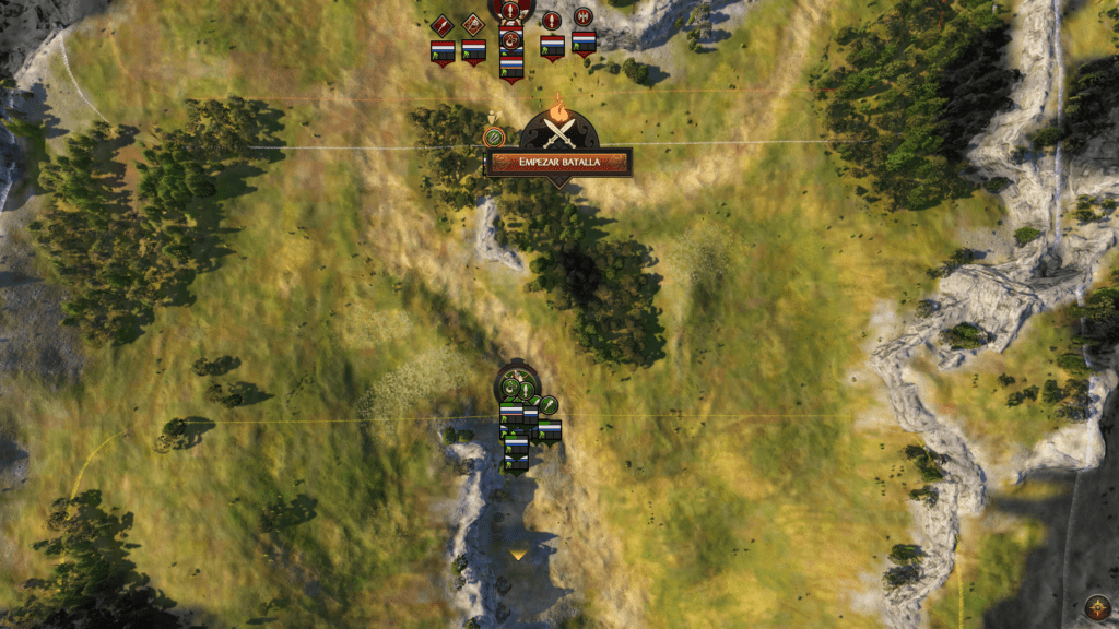 Total War Campo de Batalla. 