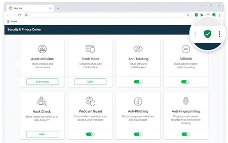 Avast navegador pro