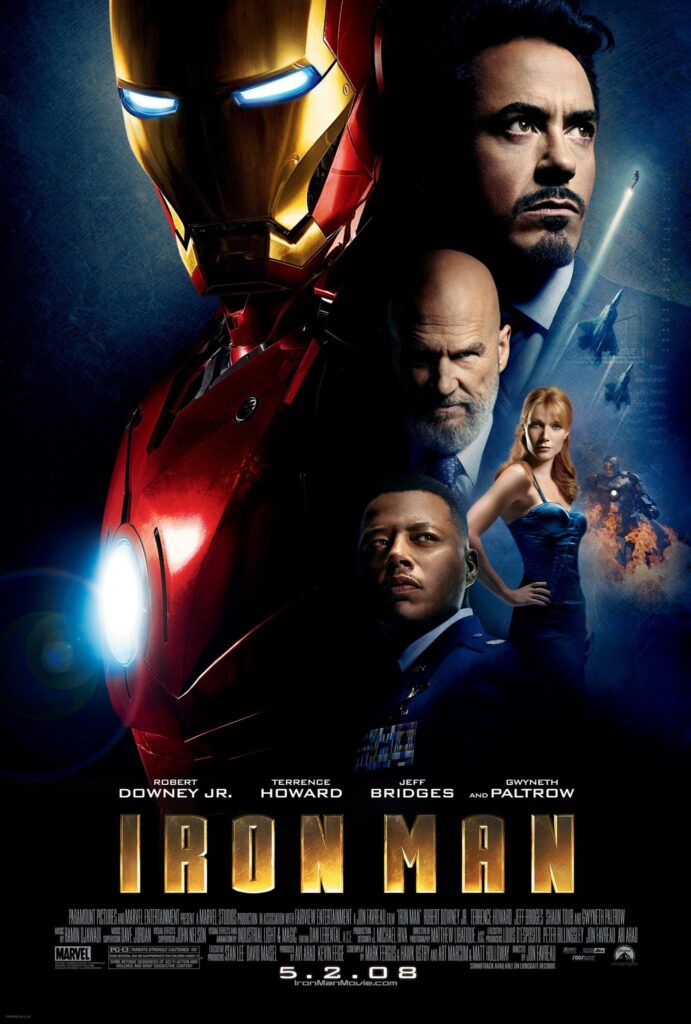Iron Man Universo Cinematográfico de Marvel