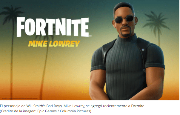 película de Fornite