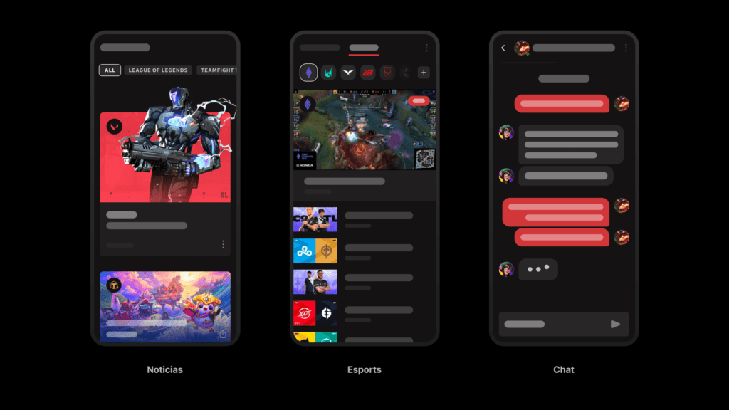 Riot mobile apariencia