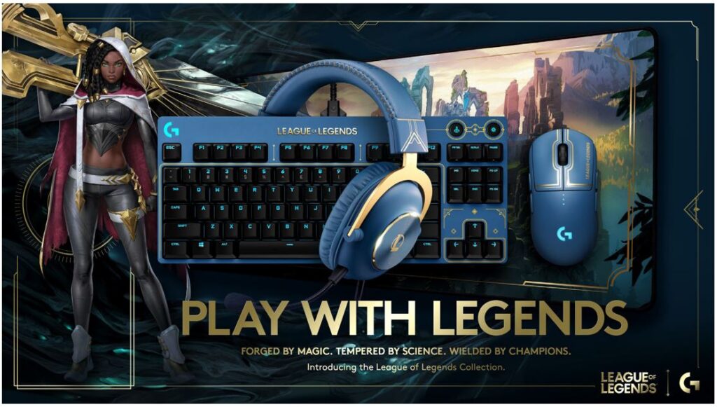 Logitech G y Riot Games presentan los periféricos oficiales de League of Legends