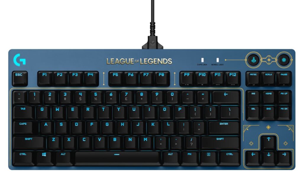 Teclado Pro Mechanical Gamer con tecnología GX Brown Tectile Switches