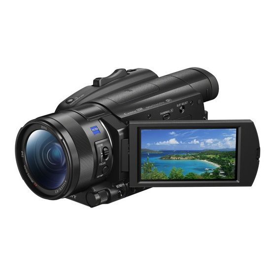 Videocámara FDR-AX700 4K HDR 
