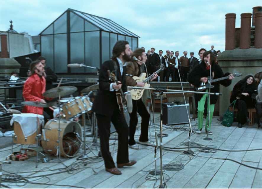 Beatles: Get Back azotea