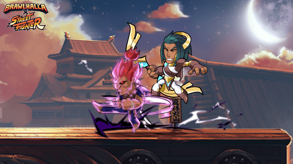 Ryu Chun-Li y Akuma brawlhalla