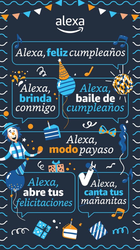 Amazon Alexa 3 años