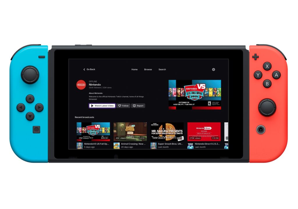 Twitch Nintendo Switch