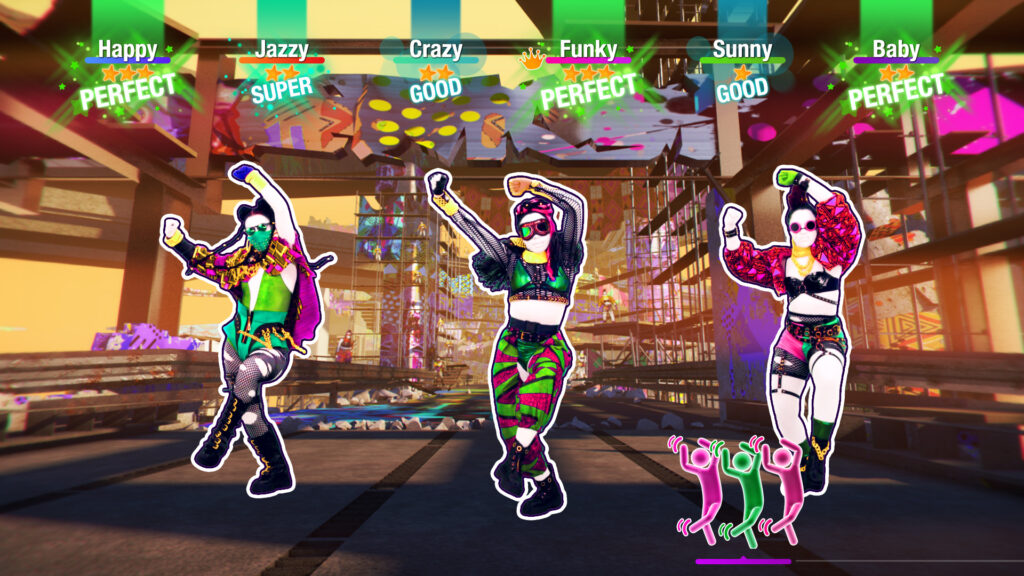 Just Dance 2022 baile de canciones