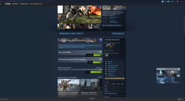 Halo Infinite en Steam